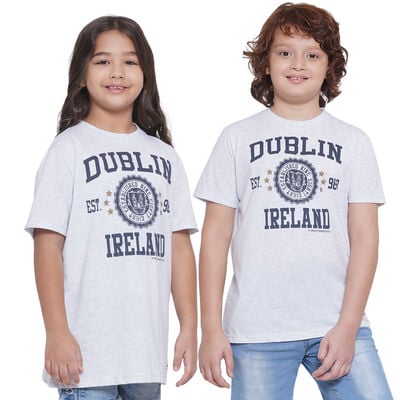 Irish Connexxion Kids Dublin Ireland Ash Grey T-Shirt